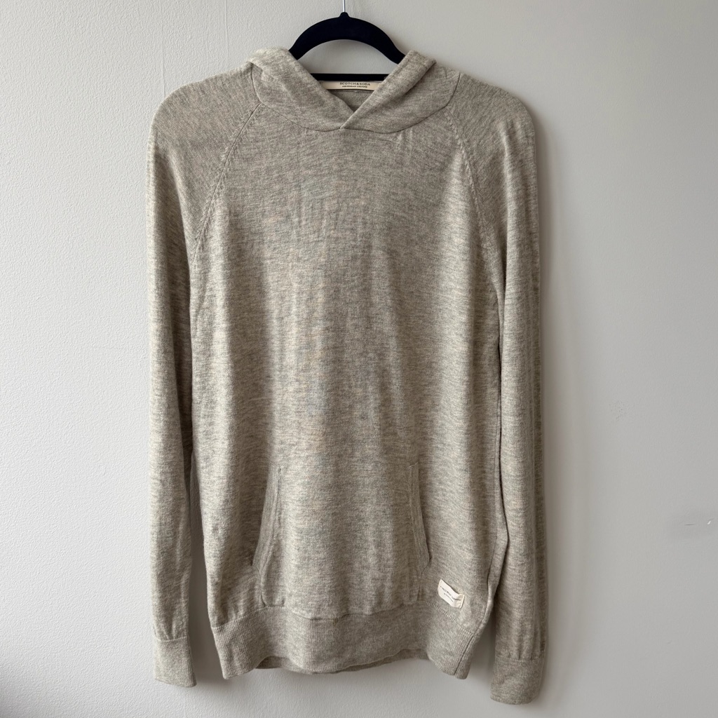 Scotch & Soda Men’s 100% Wool Sweatshirt